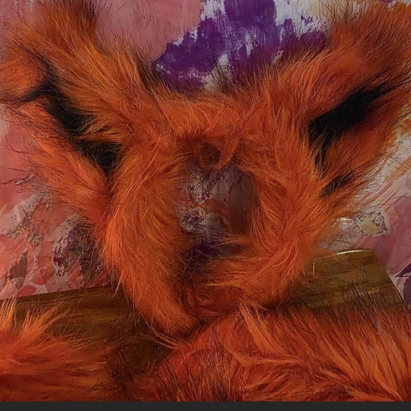 Orange Faux Fur Fox Cosplay Set - Picture 4 of 6